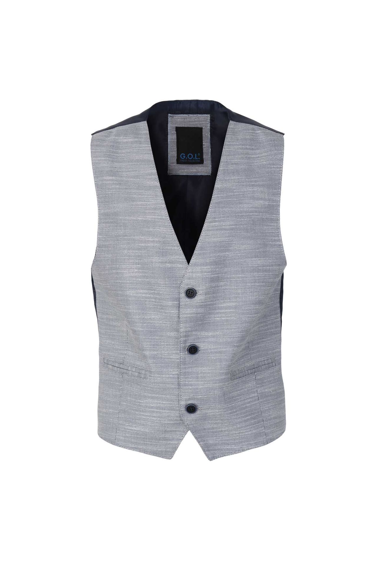 Boys-Weste, Slim-Fit