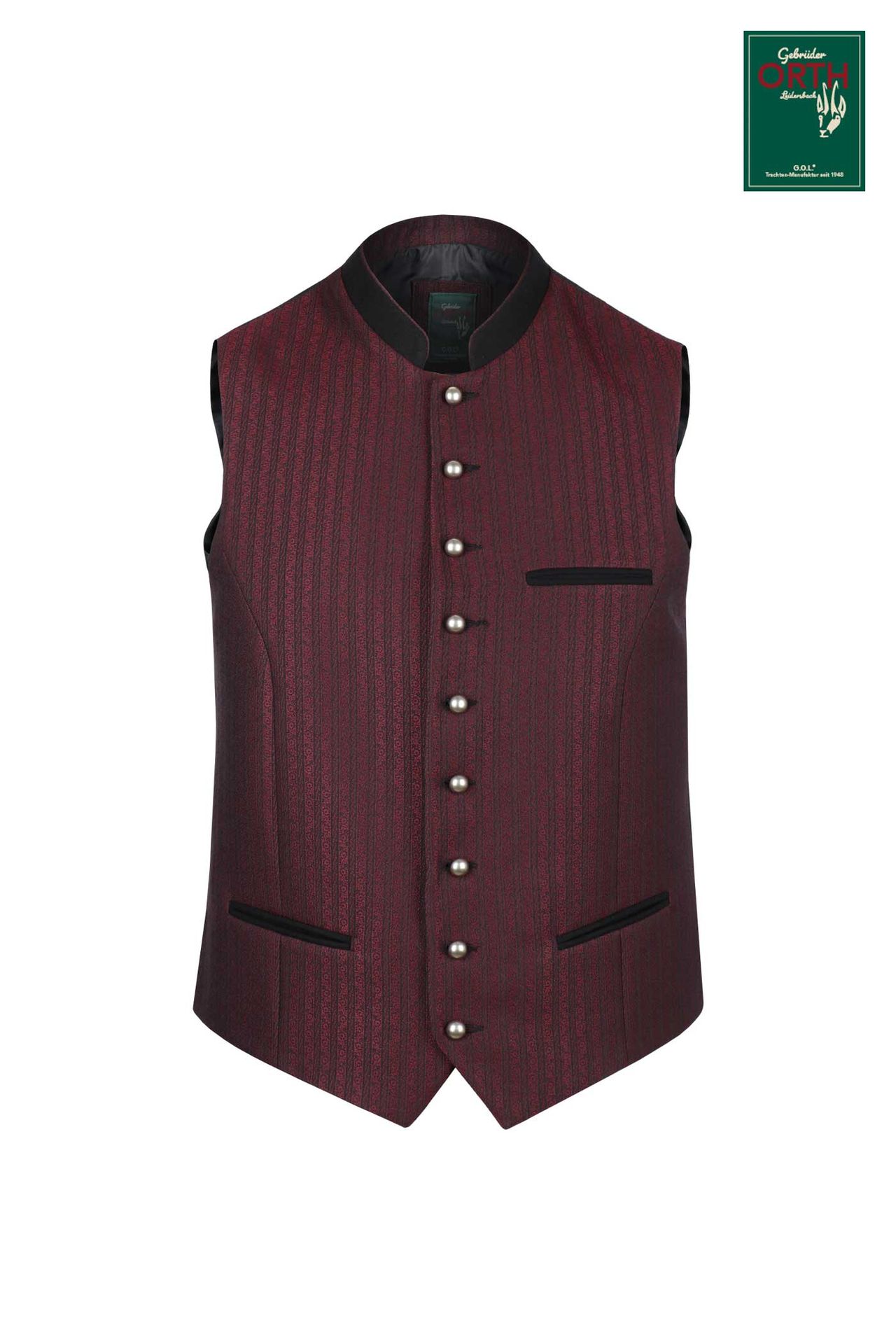 Jacquard-Trachtenweste