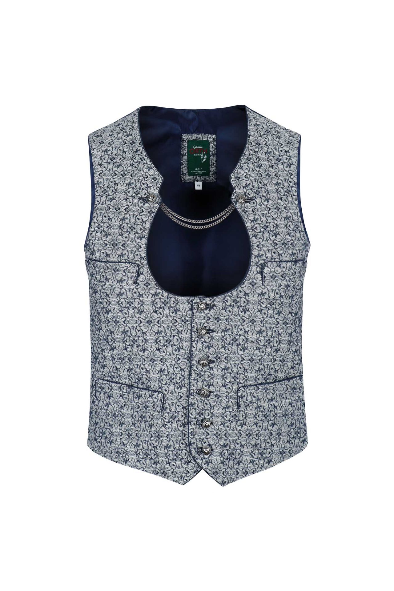 Jacquard-Ketterlweste