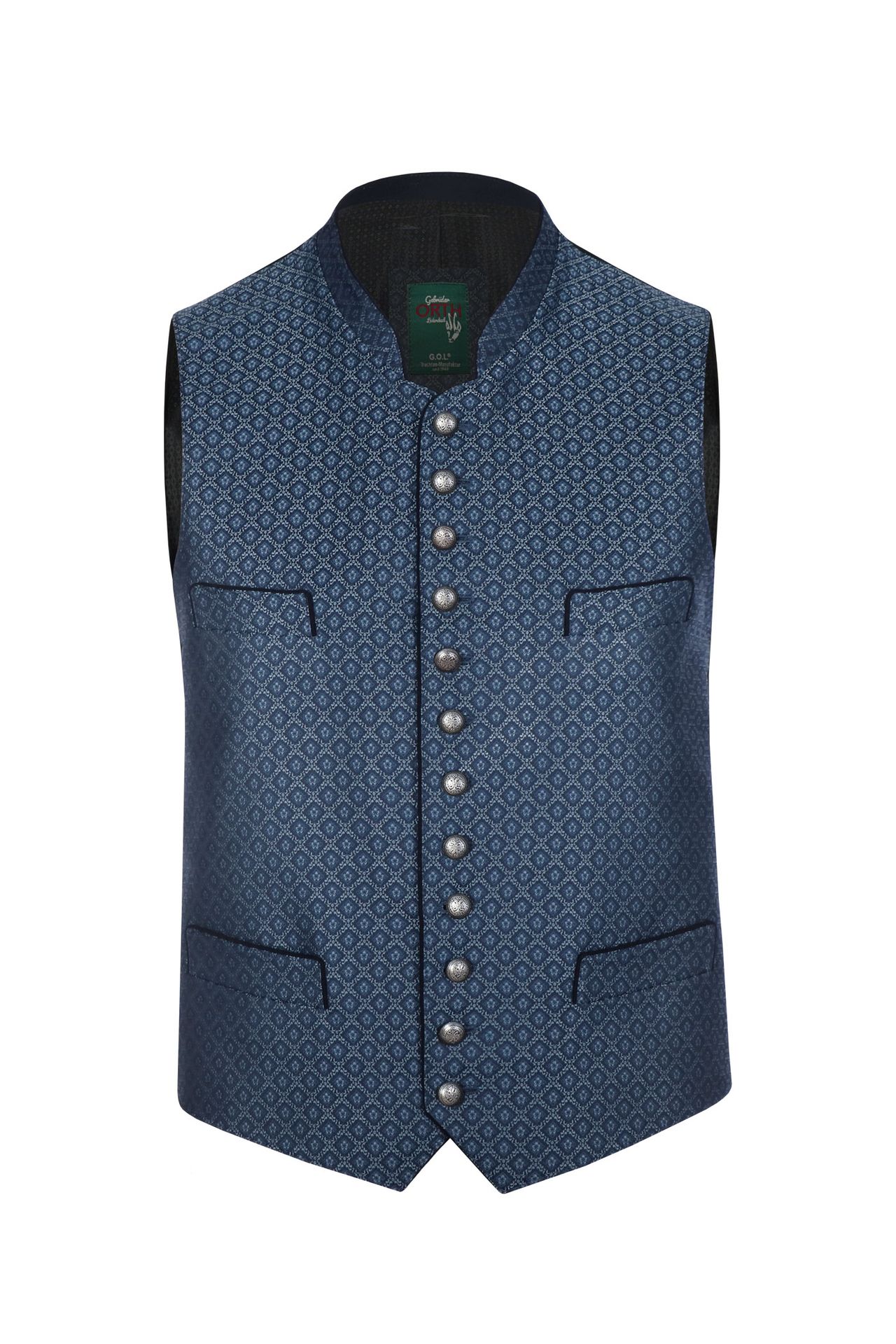 Jacquard-Trachtenweste