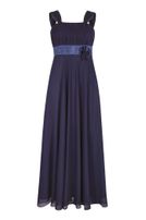 Girls-Chiffon-Kleid, lang