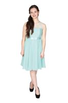 Girls-Chiffon-Kleid mit Stola