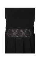 Girls-Krepp-Kleid mit Spitze