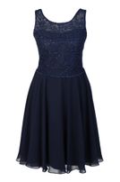 Girls-Chiffon-Kleid mit Stola