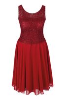 Girls-Chiffon-Kleid mit Stola