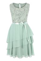 Girls-Chiffon-Kleid