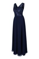Girls-Chiffon-Kleid, lang