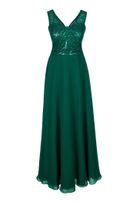 Girls-Chiffon-Kleid, lang