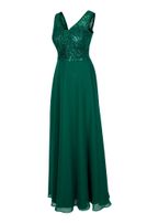 Girls-Chiffon-Kleid, lang