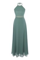 Girls-Chiffon-Kleid, lang