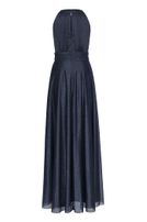 Girls-Glitzerkleid, lang