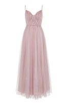 Girls-Tüll-Kleid, lang