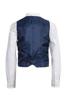 Boys-Karo-Weste Slim-Fit