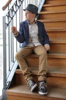 Boys-Blazer Extra-weit