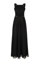 Girls-Chiffon-Kleid, lang
