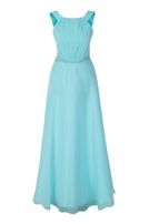 Girls-Chiffon-Kleid, lang
