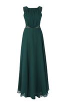 Girls-Chiffon-Kleid, lang