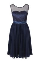 Girls-Chiffon-Kleid mit Stola