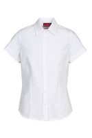 1/2-Arm Popeline-Stretch-Bluse